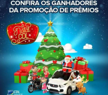 CDL Caxias divulga vencedores da campanha de Natal