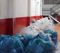 Vírus solidário: SER CAXIAS entrega uma tonelada de alimentos