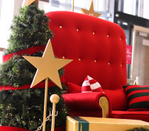 Decoração de Natal do Bourbon Shopping San Pellegrino   evidencia a magia do Natal