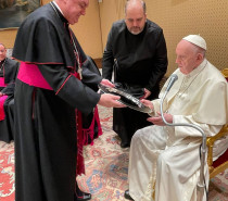 Bispos do Rio Grande do Sul se encontram com o Papa Francisco, em Roma