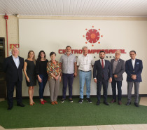 Cônsul-Geral da Itália em Porto Alegre visita o Centro Empresarial de Flores da Cunha