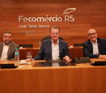 Coletiva de imprensa Fecomércio-RS: perspectivas econômicas e os investimentos para Sesc e Senac em 2023 são destaque