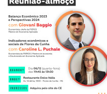Indicadores sociais e econômicos de Flores da Cunha são a pauta da última reunião-almoço do ano promovida pelo CE