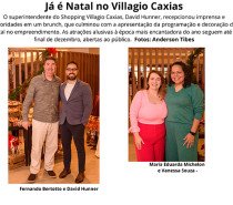 Pauta Vip por Rosângela Meletti / Já é Natal no Villagio Caxias